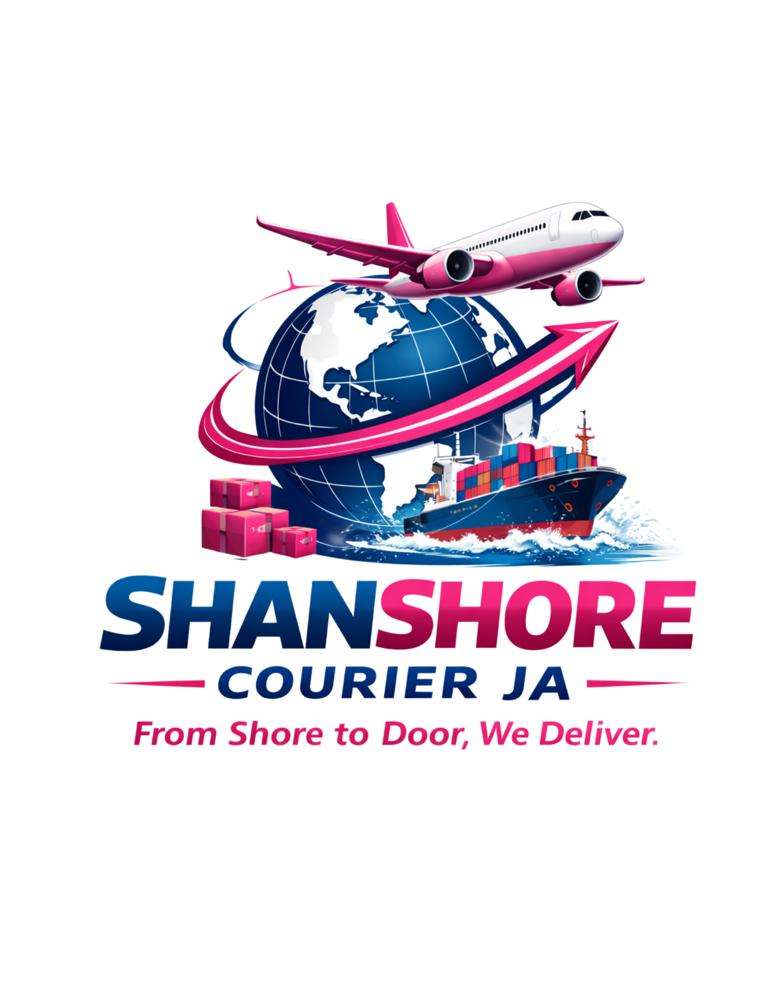 Shan Shore Courier Logo